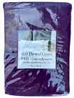 KING SIZE PILLOW CASES 100% COTTON SATEEN--400 THREAD COUNT BURGUNDY NEW IN BAG