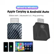 CarPlay Wireless Adapter Dongle Bluetooth WiFi Fast Connect Plug and Play