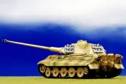 36297 Easy Model Sd.Kfz.182 King Tiger 1/72 Model German Army sSSPzKp (Porsche