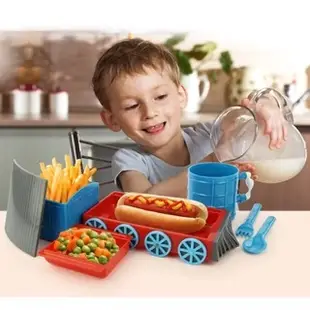 👶🏻可可貝兒👶🏻現貨 KIDSFUNWARES 歡樂火車兒童餐具 兒童餐