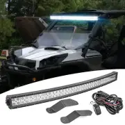 Fits Can-Am Commander 1000 800 Max 42" Curved LED Light Bar Roof Mount Wire Kit