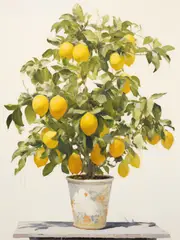 [Namly Design] Poster - Lemon Tree Art
