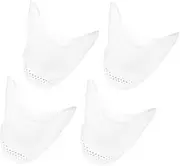 IWOWHERO 2 Pairs Silicone Toe Protectors Wear Resistant Elastic Toe Pouches Guards for Comfortable Foot Care for High Heels Everyday Use