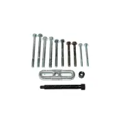 SP Tools Steering Wheel Puller - Includes 1/4 5/16 3/8 M8 Bolts 2 Hole Yoke