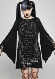 [Widow] Ritual Magick Sweater Dress