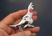 BOXING KANGAROO CAR BADGE Australia Chrome Metal Emblem fits FORD and Holden
