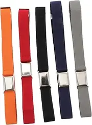 [WOFASHPURET] Elastic Boys and Girls Waistband Pcs Stretchable Waist Belt for Dress Fashion Buckle Belt for Boy Girl
