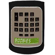 Alcohol Golf Stubby Holder - Boobies Crawler Calculator - Funny Novelty Birthday Gift Joke Beer Can Bottle