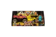 5pc Monster Jam Country Jams Grave Digger Whiplash Scoopz El Toro Loco 3y+