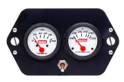 Gauge Panel 2in Open Wheel w/Switch 61-2205 Dunebuggy & VW