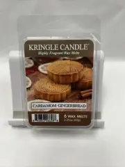 Cardamom Gingerbread - Kringle Candle Scented Wax Melts 2.25 oz (1-Pack) New