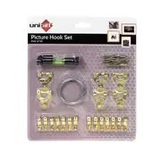 Unigift Picture Frame DIY Hooks & Wire & Level Set