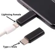 Siancs 8 Pin Feamle to Type-c Male Adapter USB C Cable Converter Charging Type c Connector Adapter for Xiaomi mi6 mi5 Huawei P9