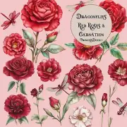 Junk Journal Supplies Red Ephemera Set, Die cuts, Scrapbooking & Paper Crafts