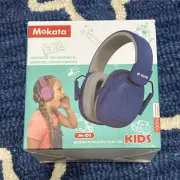 Mokata Kids Noise Cancelling Headphones Hearing Protection 25dB AdjustablePurple