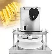 Electric Pizza Dough Press Machine Adjustable Pizza Forming Machine Dough Food Presses, Pastry Press Machine for Commercial and Home Use