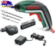 Bosch IXO V Cordless Screwdriver 3.6V 10 Bits Drill Adapter & Charger