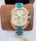 Michael Kors Women's MK5908 'Bradshaw' Mini Chronograph Two-tone Watch- NEW