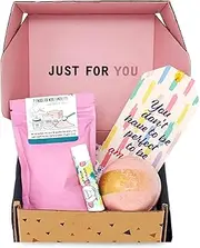 Special Birthday Gift Basket Box Set for Her- Unique Gift Basket Box for Mom,Wife,Friend,Aunt,Sister- Best Gifts For Women (Spa Box)