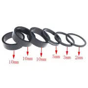 High quality 118mm Aluminum Bicycle Headset Spacer Set for Steerer Tube (6pcs)