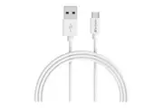 Verbatim USB-Cable 1m USB 2.0 USB A Micro-USB B White [66579]