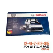 2014-2017 BMW X5 STARTER MOTOR BOSCH NEW 12-41-7-612-815