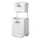 Collapsible Laundry Basket Portable Foldable Laundry Hamper Clothes Storage O AU