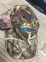 Camo Ball Cap Advantage Max 4 P&D Trucking Sportsman's Camp Cap Hat