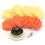 22Pcs 5/7Inch Buffing Waxing Polishing Sponge Pads Kit Set For Car Polisher