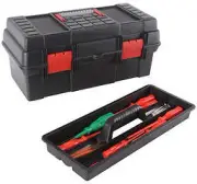 480x230x210mm Plastic Tool Box With Tray/ lockable