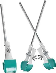 GETAJGHSD 3pcs Laboratory Flask Clamp Round Bottom Fixed Clamp Triangle Flask Clips