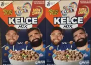 2 Boxes Kelce Mix - Travis Kelce & Jason Kelce Mix Cereal General Mills