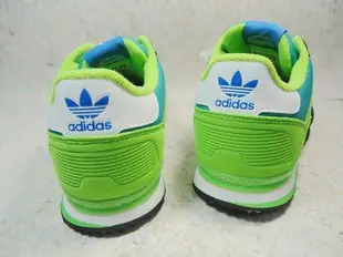 ~9527~ 2014年 8月 ADIDAS ORIGINALS ZX 700 K 怪獸大學 大眼怪 毛怪 藍黑綠 女鞋 復古