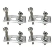 M6 T-Track Hold Down Clamps 4 Pcs Press Plate for Engraving CNC Router Machine