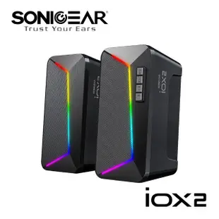 【SonicGear】iOX2 USB 2.0聲道幻彩藍牙多媒體音箱