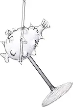 Elegant Globefish Shape Wine Glass Practical Cocktail Goblet Glass Container for Wine Juice