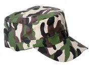 Mens Army Cap Hat Cadet Castro Military Patrol Baseball Summer Camo Camouflage