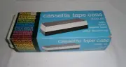 NIP Vintage Pickwick 15 Cassette Tape Case Walnut Decorator Top Model 102