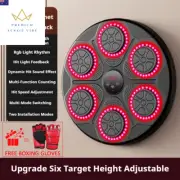New Music Boxing Machine Smart Bluetooth Wall Mounted Music Boxing Trainer Gym H