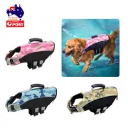 Dog Life Jacket Pet Swimwear Floating Safety Vest Buoyancy Aid Ski Harness Swim