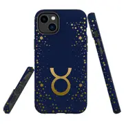 For iPhone 14 Case Tough Protective Cover, Taurus Sign