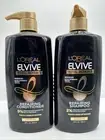 (2) L'Oreal Elvive Total Repair 5 Shampoo & Conditioner Damage Hair Pump 28Oz