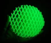 1 GLOW Transformation Mesh Worm - Deform Net Fidget - Morph Changes Shapes