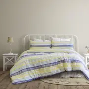 Ardor Boudoir Milford Queen Bed Quilt Cover Set - Seafoam