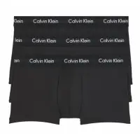 在飛比找momo購物網優惠-【Calvin Klein 凱文克萊】5件一組黑色 短版內褲
