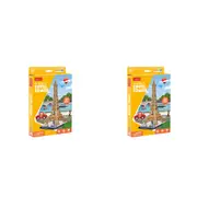2x 31pc CubicFun Eiffel Tower 3D Puzzle Childrens Interactive Building Toy 5y+