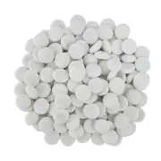 3 X Tuscan Path 1kg 17-19mm Frosted White Decorative Pebbles