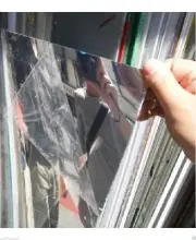 US Stock 1.6 x 200 x 200mm Mirror Acrylic Sheet Perspex PMMA Reflective Plate