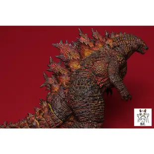 塗匠 Model Painter X-Plus 東寶大怪獸系列 哥吉拉 2019 普版 改 紅蓮哥吉拉 特寫 2