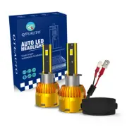 2PC H1 LED Cornering Light 52W 12V 6000K 30,000 hours IP68 For 2018 Ford Escape (for: Daewoo)